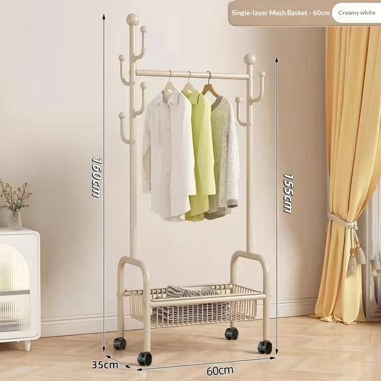 22 tubes - 21-10 blanc crème - 60 cm - panier en maille simple couche