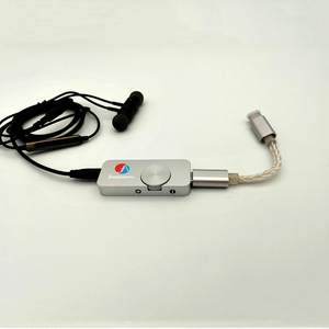 Interruptor de ganancia de Audio estéreo, compatible con impedancia de 16-300ohns, auriculares USB C DAC, amplificador de auriculares HiFi portátil, Mini Amp para teléfono/PC - Product Image 2