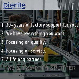 Dierite-Jt OM4 Glasfaser adapter mit LC UPC Unflansch-Design für die Hochgeschwindigkeits-Daten übertragung in FTTH-und WiFi/GPRS-Netzwerken - Product Image 5