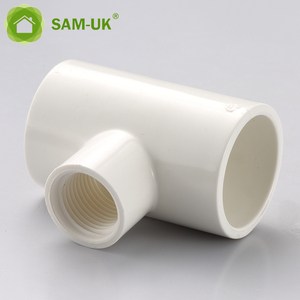 3/4&quot;x1/<strong>2</strong>&quot;-<strong>1</strong>&quot;x3/4&quot; <strong>1</strong>/<strong>2</strong> <strong>1</strong>/8 Inch Free Sample Supply Pvc Pipe Fittings <strong>Reducing</strong> Female Tee for Threaded Red Chicken Nipples - Product Image 5