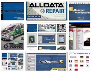 Alldata 10,53 1TB Alle Daten Autore parat ur software 24-in-1-Elektroauto-Werkzeugscanner Englischer Code leser Festplatten-Diagnose tool - Product Image 3