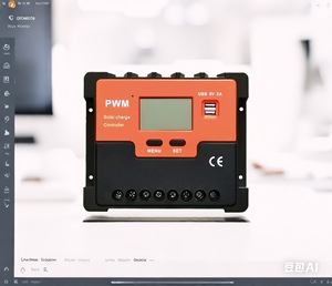 12 В/24 В/36 В/48 В автоматический PWM 50A 60A 80A 100A Солнечный контроллер с амперным дисплеем и двойным выходом USB - Product Image 2