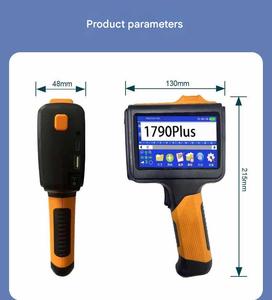 Tragbare Handstrahldrucker-Codier maschine für Chargen nummer und Verfalls datum für Flaschen rohre Rohre und Lebensmittel beutel - Product Image 3