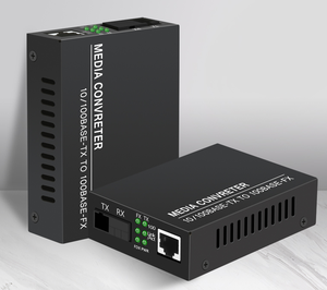 光纤设备以太网RJ45收发器HTB-3100A/B NETLINK 10/100M SM单光纤SC光介质转换器 - Product Image 3
