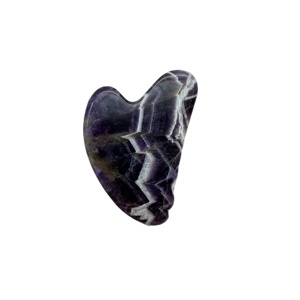 <strong>Top</strong> Selling Natural Amethyst Gua Sha Skincare Massager Purple Stone Guasha Crystal Tools Custom Logo <strong>Jade</strong> Crystal Gua Sha Board