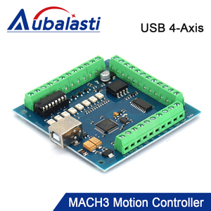 Aubalasti-Placa de conexión USB MACH3, controlador de interfaz de 4 ejes, 100Khz, para grabado CNC, 12-24V - Product Image 2