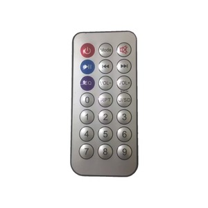 カラフルなRGBLEDライト用の超薄型赤外線リモコンユニバーサル433MHZ IRリモコン24/28/32キーOEMODMカスタム