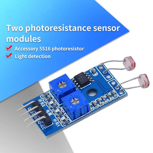 2 Channel Photosensor <strong>Module</strong> <strong>Photosensitive</strong> Resistor Light Detection <strong>Photosensitive</strong> Resistor <strong>Module</strong> - Product Image 2