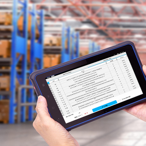 Android 10 Industrial Tablet Pc 1280x800 Resolución 8000Amh RFID Computadoras móviles con escáner de código de barras para almacén logístico - Product Image 6