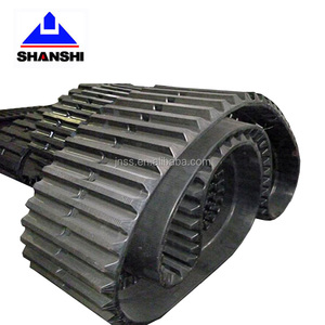 Резиновая направляющая для экскаватора Hitachi EX100 ZX110 ZX120 Kobelco SK100 E311B E110B SCHAEFF HR42 TEREX TC125, 500x92x78 Вт - Product Image 2