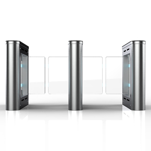 Control de acceso de seguridad Barrera de solapa Torniquete de puerta de velocidad oscilante para peatones - Product Image 1