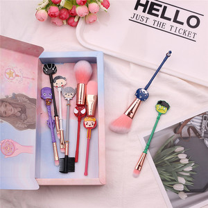 Marvel marvel Cartoon Super Hero <strong>Brush</strong> 8pcs Makeup Customised Makeup <strong>Brush</strong>