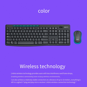 Mk275 Wireless <strong>Keyboard</strong> and <strong>Mouse</strong> Two-piece Desktop <strong>Computer</strong> Notebook Universal Gaming <strong>Keyboard</strong> <strong>Mouse</strong> Combos - Product Image 6