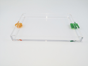 定制透明亚克力露石咖啡餐盘餐盘装饰早餐餐盘 - Product Image 3