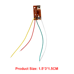 2 canali rc auto telecomando ricevitore circuito stampato con luci colorate - Product Image 2