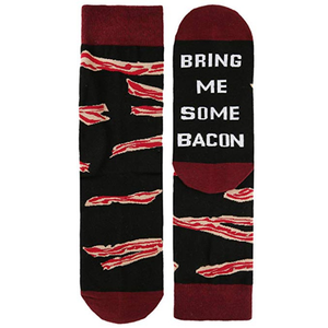 Mens if You Can Read This <strong>Socks</strong> Funny Saying Novelty Crazy Crew <strong>Socks</strong> BACON <strong>Socks</strong> - Product Image 2