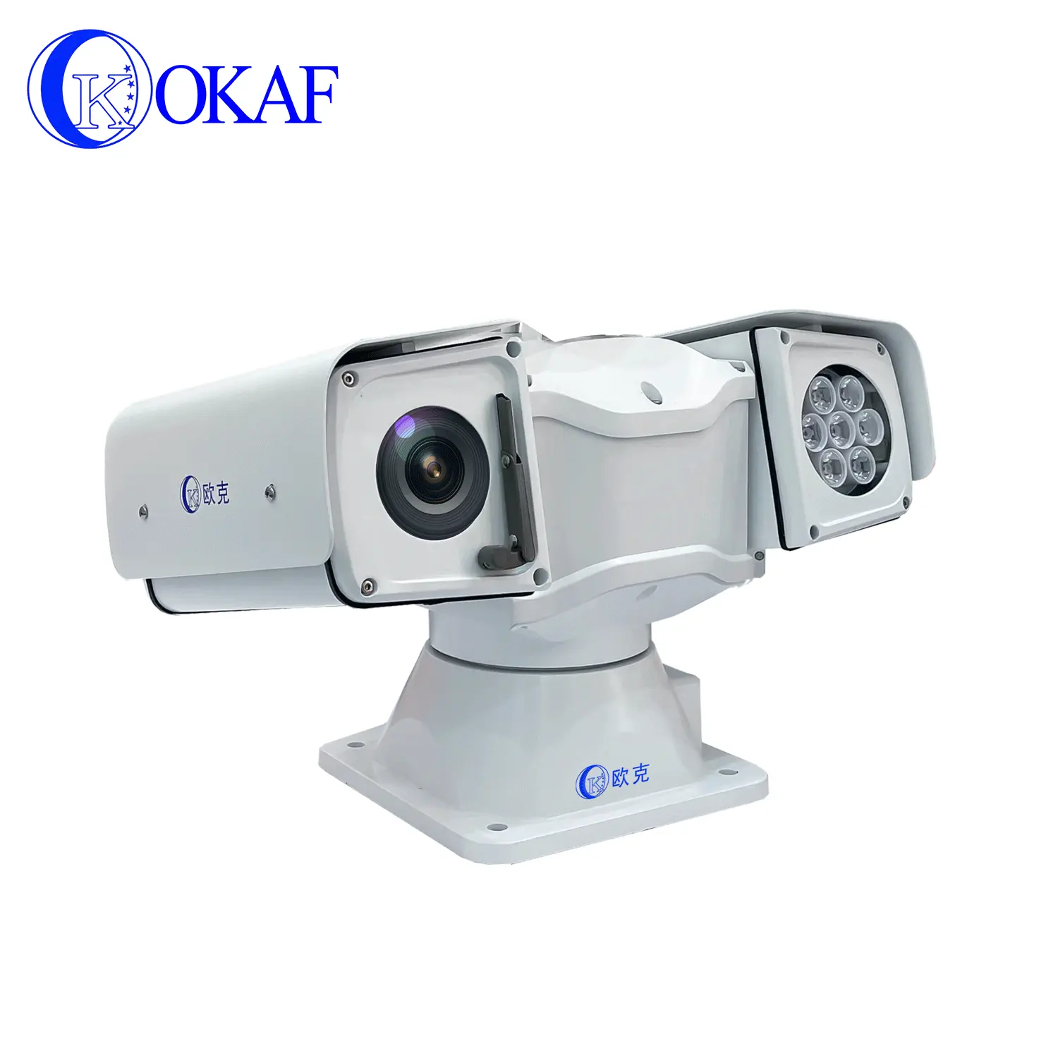 Cámara de video en red Zoom óptico Montado en vehículo CCTV IP Móvil PTZ Cámara 2MP 4MP 20x 30x Cámara de detección de movimiento al aire libre CMOS