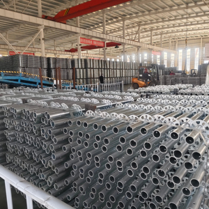 Construcción eficiente Andamio de acero Prop Q235 Material Andamio esencial Ledger Piezas horizontales Incluye tablero de andamio - Product Image 4