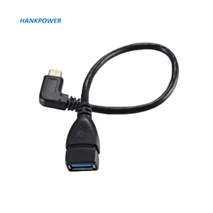 Custom USB3.1 Data OTG Cable USB3.0 Female AF to 90 Degree <strong>USB</strong> Type C Male Cable - Product Image 4