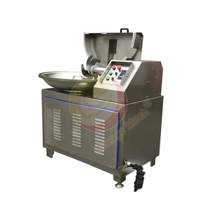 Hot Sale <strong>80L</strong> Capacity Silent Bowl <strong>Cutter</strong> for Meat Sausage Machine / Automatic Meat Emulsify Bowl <strong>Cutter</strong> Machine - Product Image 3