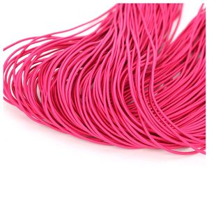 Cuerda trenzada elástica duradera de 3mm de alta calidad, Material de nailon y caucho, cuerda trenzada elástica colorida - Product Image 4