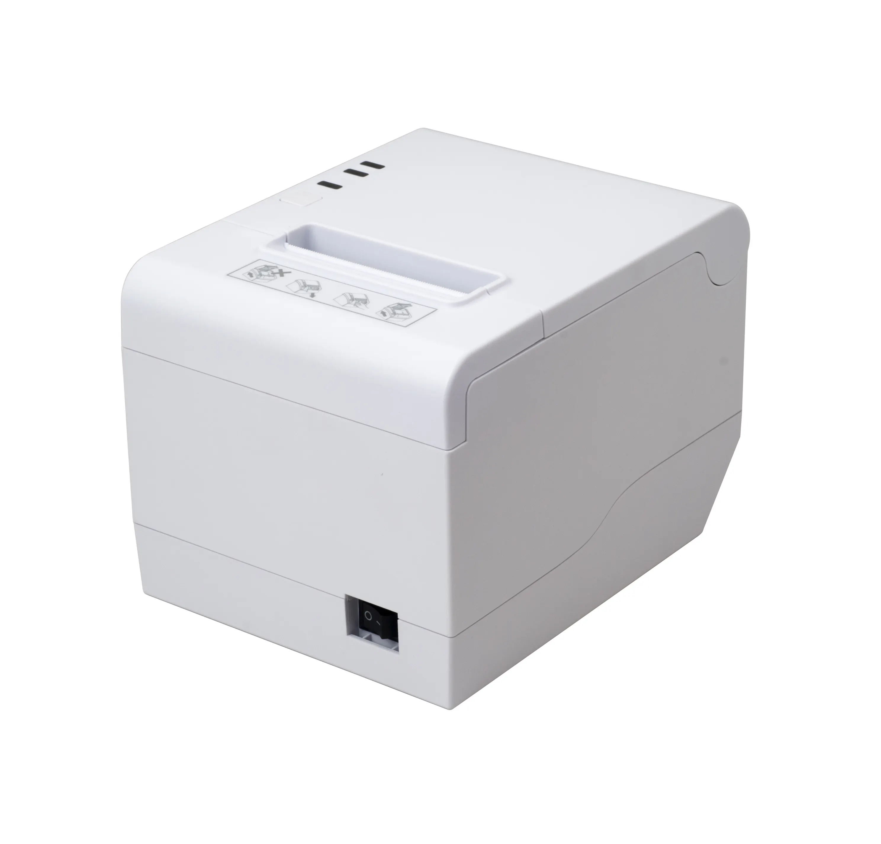 Mini impresora térmica portátil pos, máquina de impresión automática de 80mm, multilenguaje, imprime recibos, Bluetooth y wifi opcional