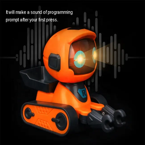 Robot robot intelligente emo giocattoli per bambini 2024 giocattolo di programmazione intelligente robot smart draw line penna follower robot emo - Product Image 3
