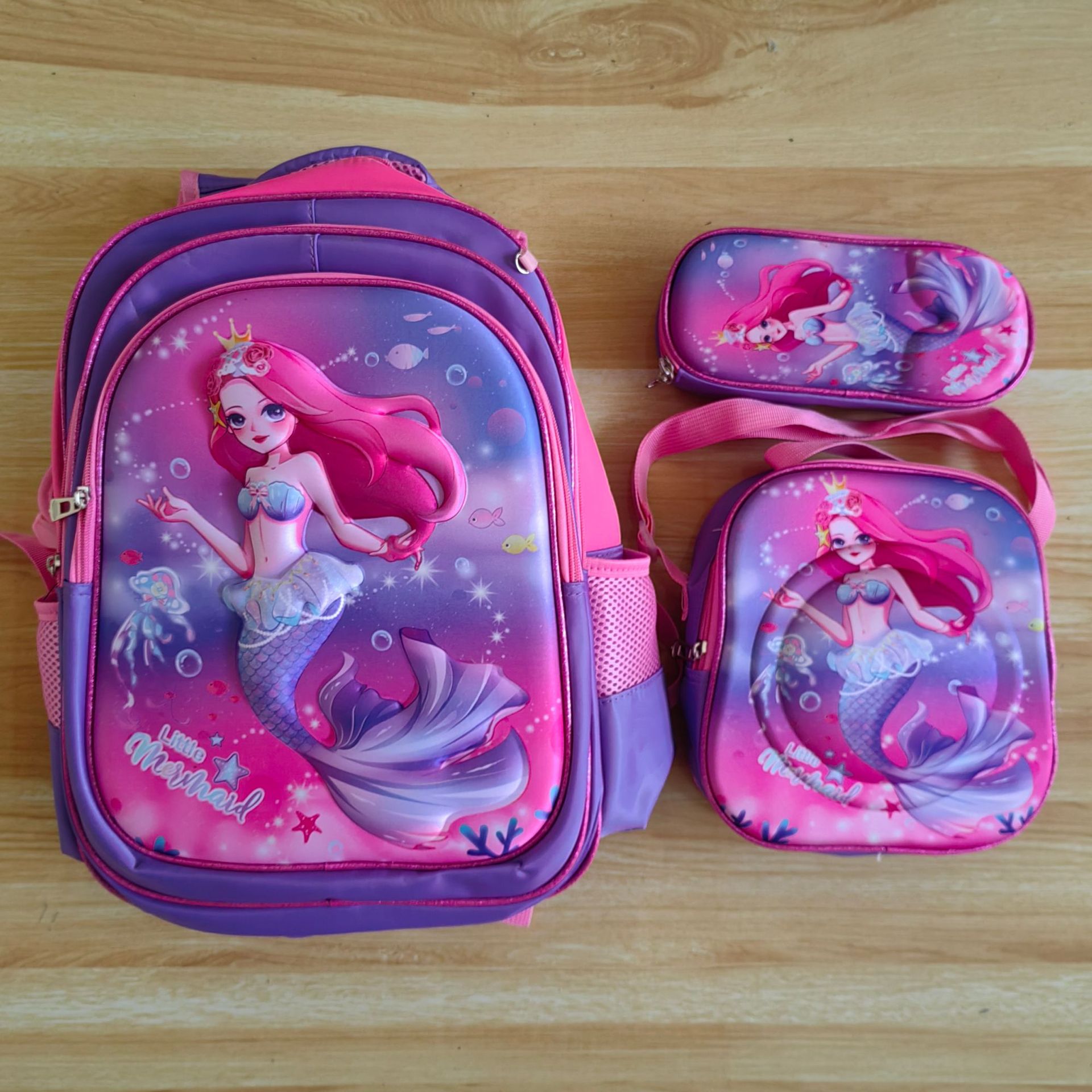 Three-piece set-jellyfish mermaid