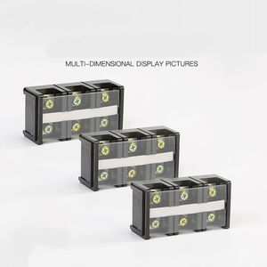 TC-1003 de placa de cableado, Terminal fijo de doble fila, bloque de terminales de tornillo de alta corriente, cobre/hierro - Product Image 2