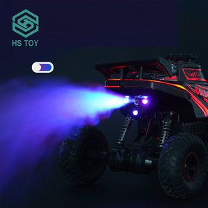 HS玩具2.4Ghz遥控360度旋转方程车轮喷雾遥控特技车，带灯光和音乐 - Product Image 3
