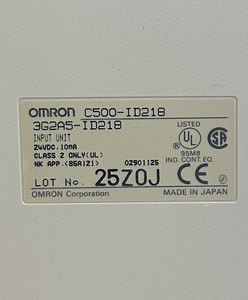 Nuevo y Original Plc NUEVO C500ID218 3G2A5ID218 SYSMAC C500 32PT MÓDULO DE ENTRADA 24VDC 10mA Controlador de programación PLC - Product Image 3