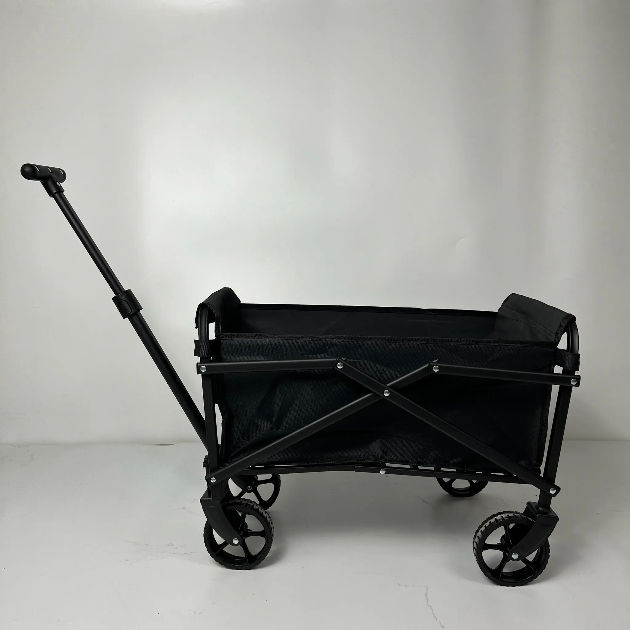 Hot Sale Großhandel Trolley Cart Faltbare Faltbare Utility Wagon Tragbare Fracht wagen Für Camping Beach Outdoor Garden