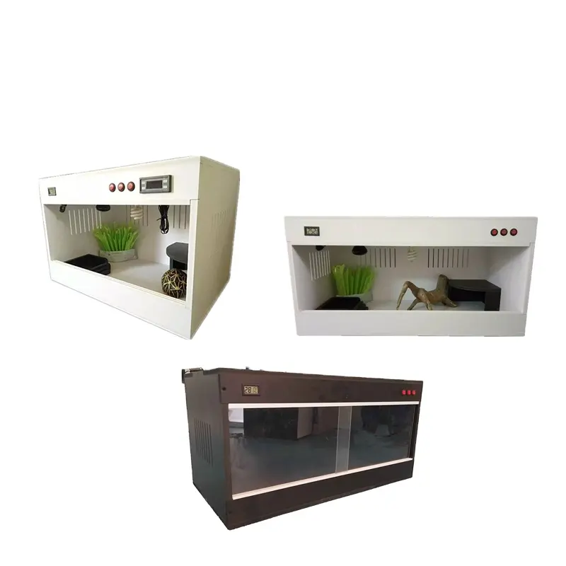 PVC rettile gabbie gabbie del serpente Arrampicata Pet Box Serpente Uccello Terrario Lucertola Ragno Gecko Tartaruga Criceto Rettile Cabinet