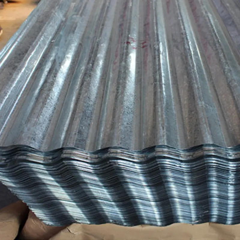 ASTM A792 26 Gauge Corrugated Galvanized Steel Roof Sheets Iron Tin Roofing sheet