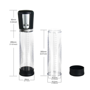 Elektrische Penis pumpe Vergrößerung Penis Extender Sexspielzeug für Erwachsene Übung Physikalisch-Mastur bator Sexspielzeug für Männer - Product Image 5