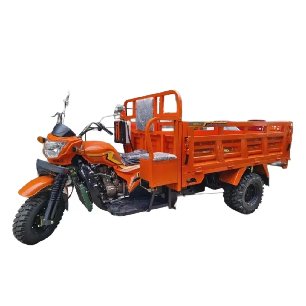 Venda quente de 250cc Triciclo de carga para caminhão elétrico com cilindro único