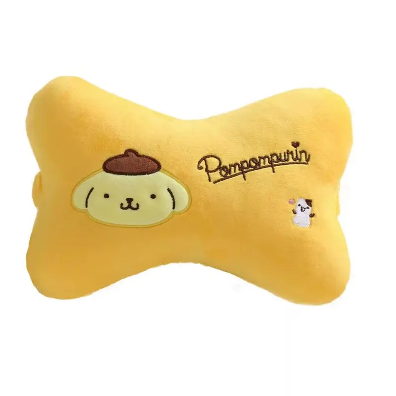 Cuscini peluche poggiatesta auto cuscino la mia melodia Kuromi supporto collo peluche giocattoli cuscino auto