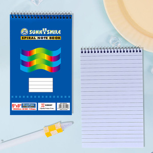 Cuaderno en espiral de fábrica, cuaderno en espiral de tapa dura, cuaderno pequeño para notas de escritura de trabajo escolar - Product Image 2