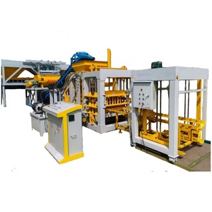 Macchina per blocchi di cemento completamente automatica macchine idrauliche ad incastro per mattoni QT5-15 macchina per blocchi esagonali industriali - Product Image 1
