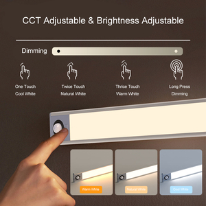 3 Colors Changeable 1.5W 80CRI <strong>Light</strong> <strong>Sensor</strong> Motion <strong>Sensor</strong> Type C Rechargeable Cupboard Cabinet <strong>Light</strong> - Product Image 5