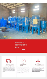 Portable Metal Sand <strong>Blast</strong> Equipment With Air Compressor Mobile Abrasive Automatic Cleaning Used Condition Engine Core Component - Product Image 4
