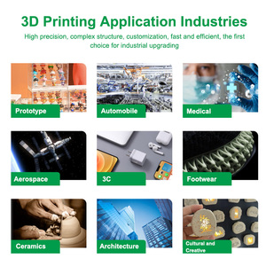 Máquina impresora 3D FDM de 1000*1000*1000mm, nivelación automática de velocidad rápida, impresora 3D FDM Industrial de escritorio con núcleo grande cerrado - Product Image 5