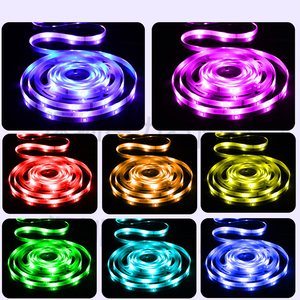 Usb Color Changing Music Light <strong>5m</strong> 10m 15m Smd 5050 <strong>Rgb</strong> Intelligent App 24 <strong>Led</strong> Smart Strip Lights - Product Image 3