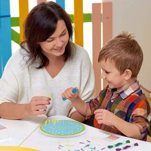 子供のための素晴らしいギフトアート & クラフトDIYおもちゃ手は3つの大きなパターンのフォームボードキャンバス教育用ストリングアートキットを作ります