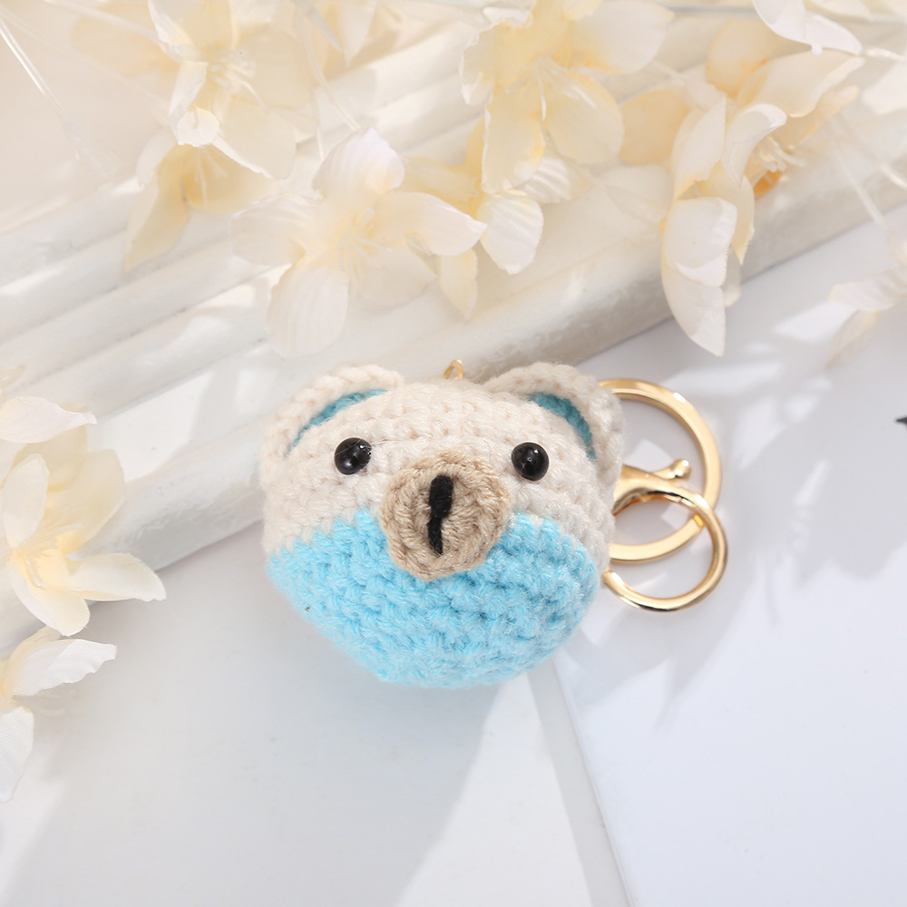 White blue bear
