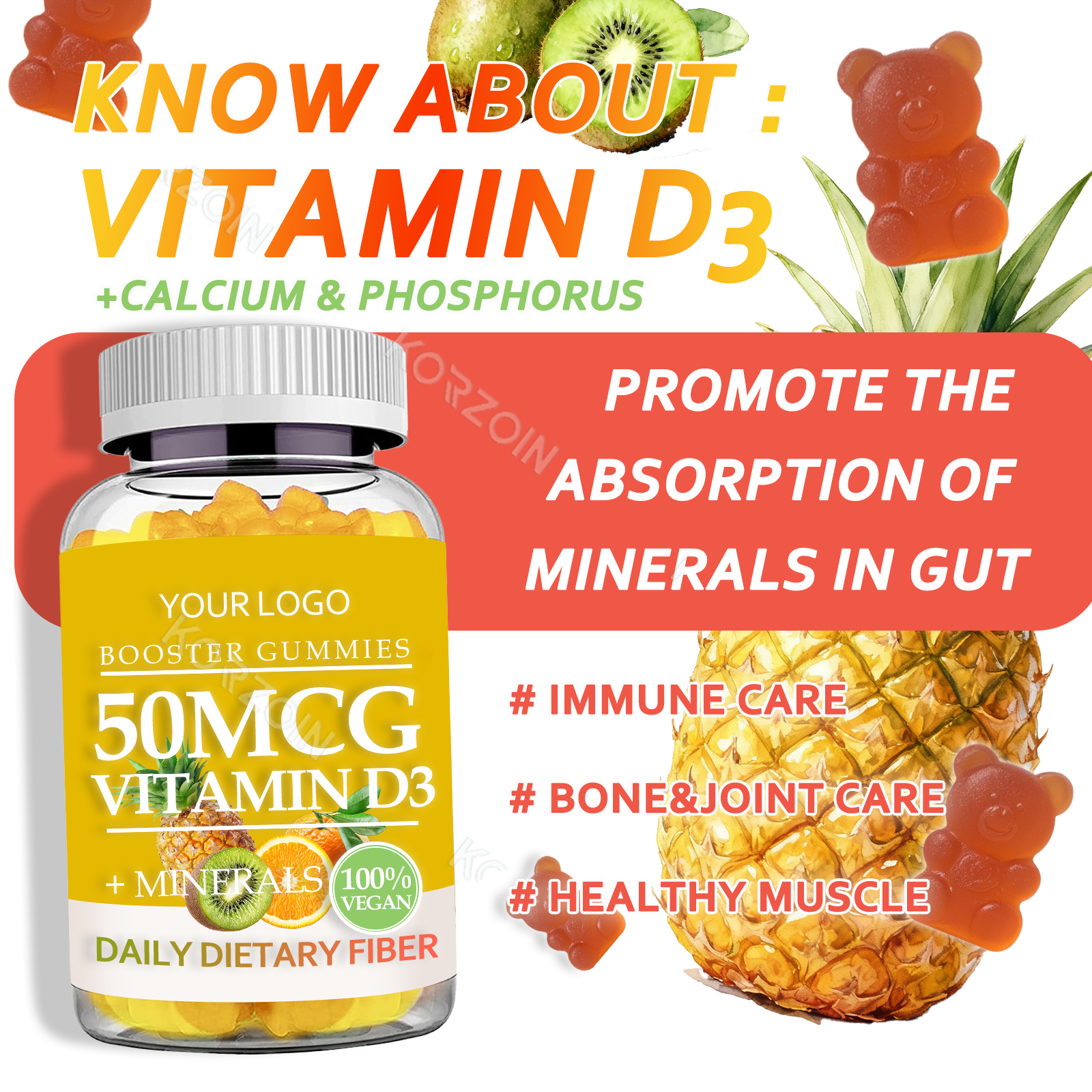 02# OEM FRUTAS TROPICALES VITAMINA D3