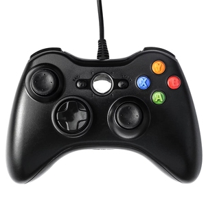 XboxOneと互換性のある振動モーターUSBPC有線ジョイスティックワイヤレス機能を備えたXbox360コンソールゲームコントローラー用 - Product Image 4
