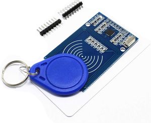 Kit RFID-RC522 RF IC Card sensore modulo + scheda S50 Blank + portachiavi per Raspberry Pi