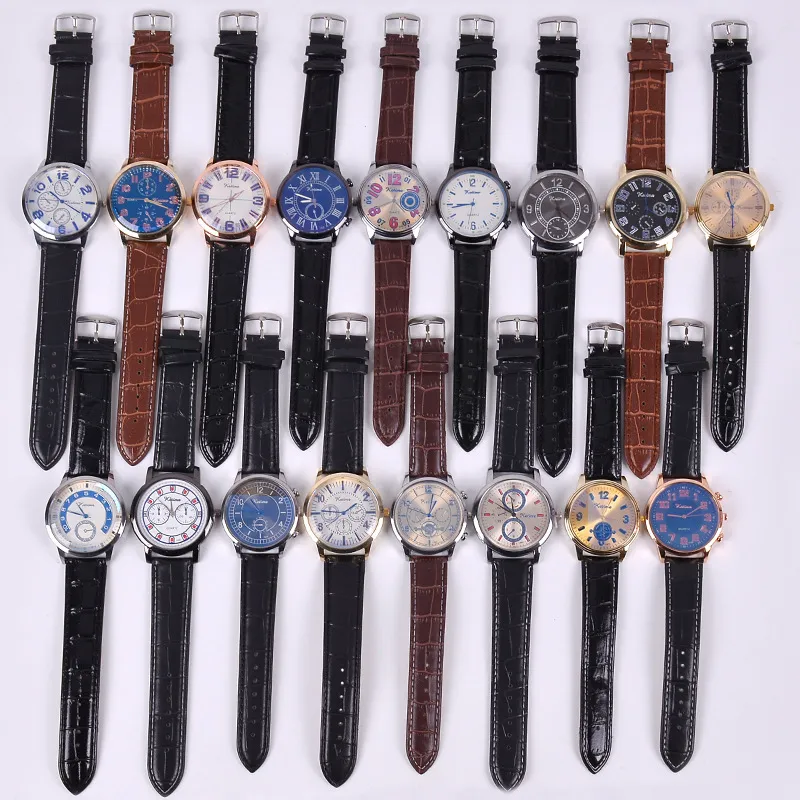 Pandahall — montre de luxe Antique pour hommes, montre à Quartz de couleur noire, édition limitée, Stock en alliage numérique
