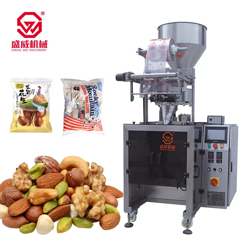 Automatic small bag Pouch Snack cashew Nuts peanut packaging machine
